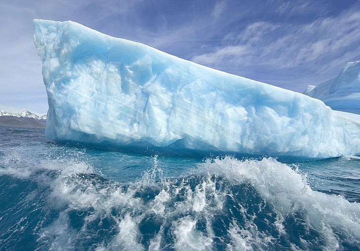 Hiện tượng băng tan sẽ tạo nên những tảng băng lớn