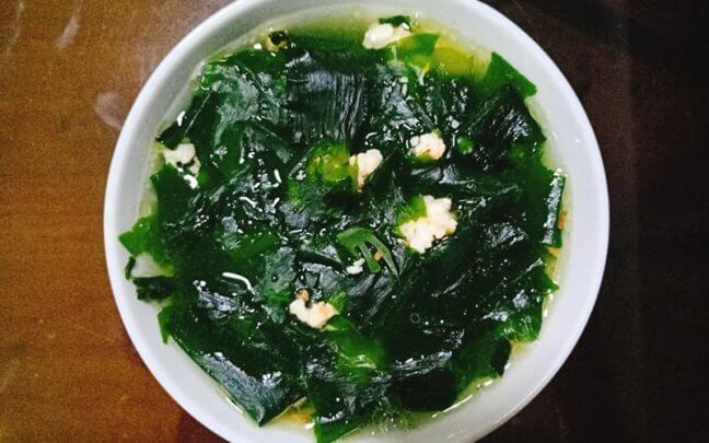 I-ốt có nhiều trong rong biển