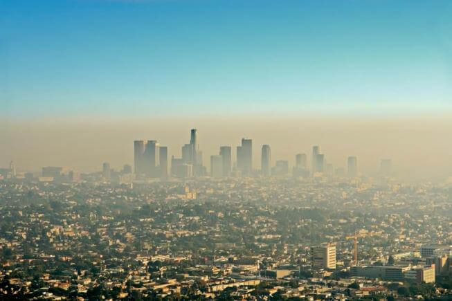 Kể các các thành phố lớn cũng bị ô nhiễm không khí