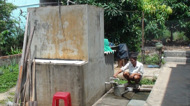 Cần xây dựng các bể lọc nước ở nông thôn