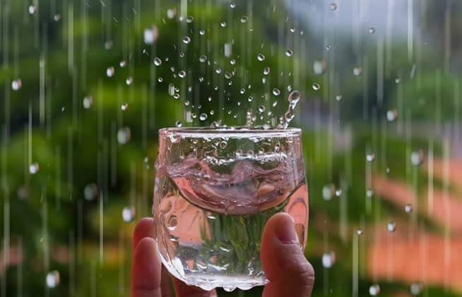 Dùng nước mưa để ăn uống có thực sự tốt?